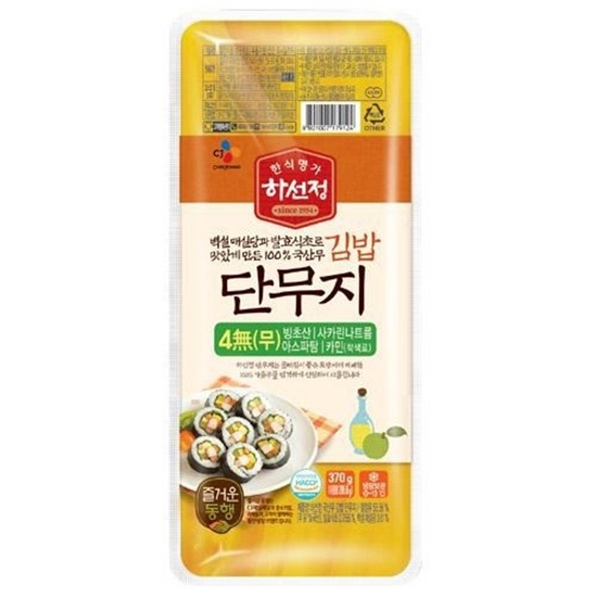 CJ제일제당 하선정 김밥단무지 370g (1개)