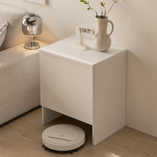 리너 낮은 로봇청소기 수납장 틈새 로보락 보관함 550