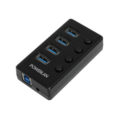 파워네트정보통신 파워랜 PL-UH304 (4포트/USB 3.0)