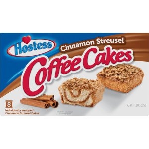Hos Coffee Cakes Cinnamon Streusel 호스티스 커피 케이크 시나몬 슈트로이젤, 329g x 3개