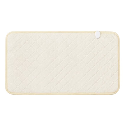 소프트 극세사 베이지 탄소 전기방석