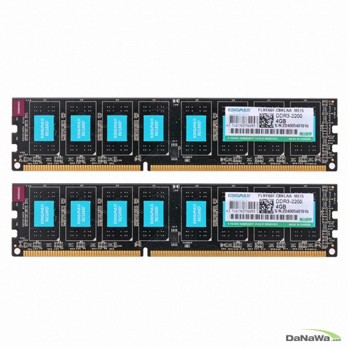 KINGMAX DDR3-2200 CL10 NANO GAMING 패키지 (8GB(4Gx2))_이미지