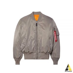 알파인더스트리 ALPHA INDUSTRIES MJM21000C1 VINTAGE GRAY MA-1 자켓_이미지