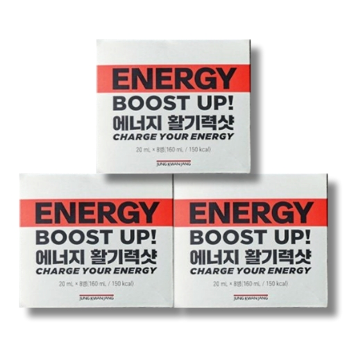 정관장 에너지 활기력 샷 20ml 8병 (3개)_이미지