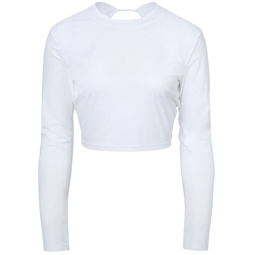 배럴 노티컬 루즈핏 크롭 래쉬가드 B5SWWCR021WHT_이미지