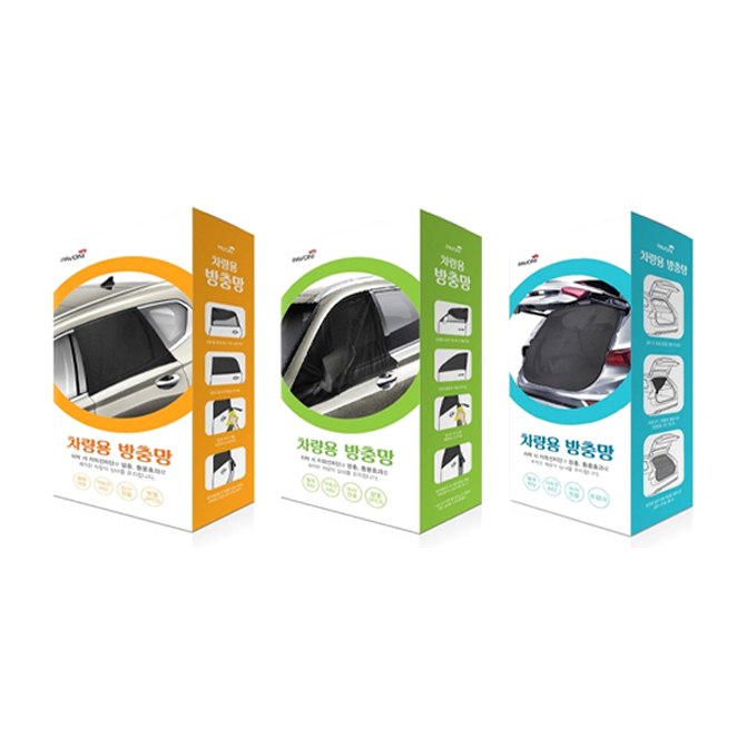 파보니 차량 방충망 3종 세트 SUV 전용_이미지