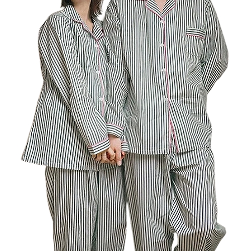 핑구 스트라이프 파자마 세트