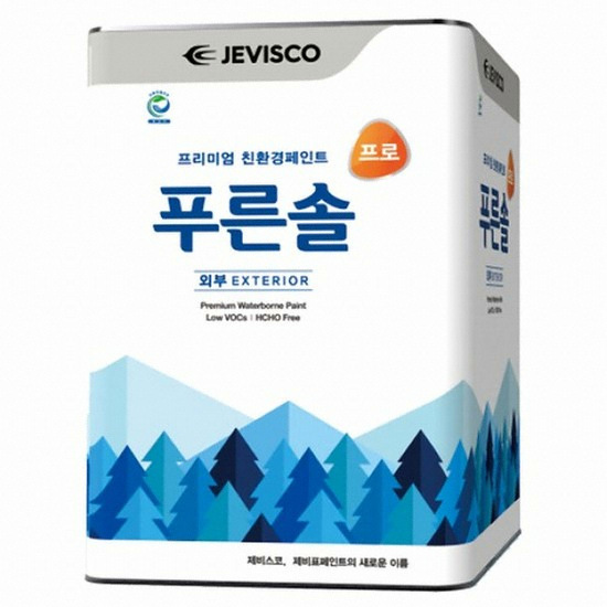 제비표 제비스코 푸른솔 프로 외부 페인트 (18L)_이미지