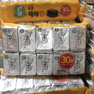 지도표 성경김 재래식탁김 5g