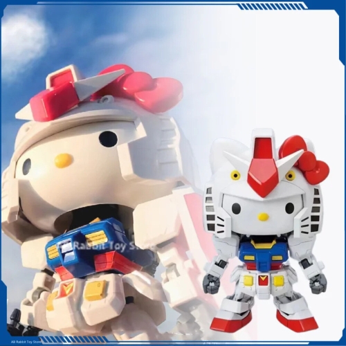 샤인 있는 Gaoda 로봇 Rx-78-2sd 조립 모델 장식 키덜트 장난감 선물 춤추는 춤추는 인형 인형제작 인