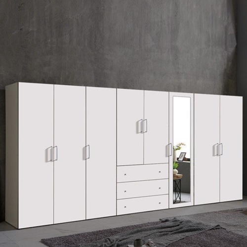 베이직팩토리 스코나 엘리슨 수납형 옷장 풀세트 3240