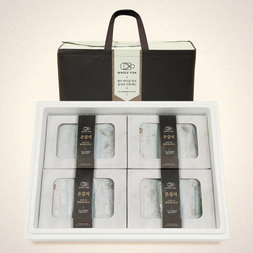 청룡수산 홀피쉬 제주 홀피쉬 은갈치 550g (4개)