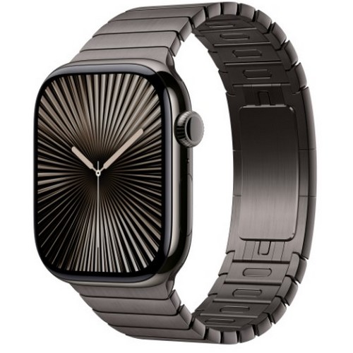 APPLE 워치 시리즈10 46mm Cellular 슬레이트 티타늄 (링크 브레이슬릿, 해외구매)_이미지
