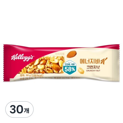 켈로그 크런치넛 에너지바 30g (30개)_이미지