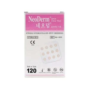 에버레이드 EVERAID 그린에버 네오덤 스팟 여드름 패치 스팟패치 1cm1cm 120개