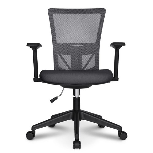 체어포커스 네오와이드 프리미엄 베이직 조절팔 블랙바디 책상의자 Neo-Y61 (패브릭좌판)