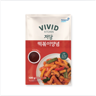 비비드키친 저당 떡볶이양념 100g (12개)_이미지