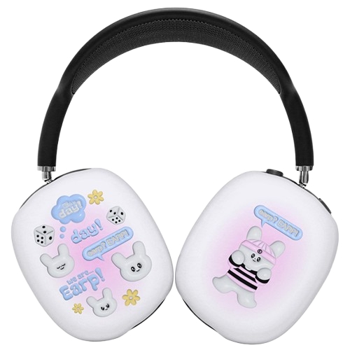 어프어프 에어팟 맥스 MY NAME IS DAY-WHITE 하드 케이스 (정품)