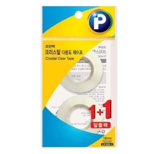 프린텍 VCMP6GI2 크탈 다용도테이프 x 리필2EA CR1830 2 18mm 30m_이미지