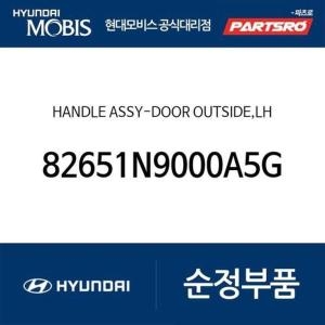  현대모비스 도어 아웃사이드 핸들 앞문 외부손잡이 도어캐치 좌측 82651N9000A5G 투싼 디올뉴 NX4/디올뉴 NX4 하