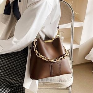  라일리 Rly 20대 여성 쇼퍼백 체인 가방 캐주얼 메신저백 브라운 9507337