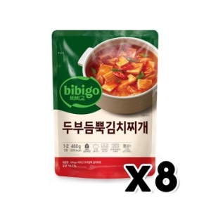 CJ제일제당 비비고 두부듬뿍 김치찌개 460g (8개)_이미지