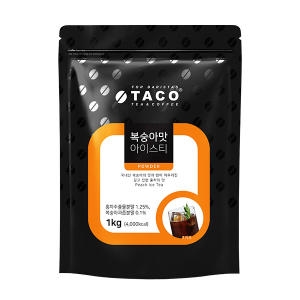 아이에스씨 타코 복숭아 아이스티 1kg_이미지
