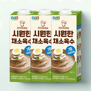 정식품 간단요리사 시원한 채소육수 950ml (3개)_이미지