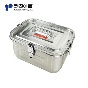 키친아트 이지 스텐 김치통 4.8L (1개)
