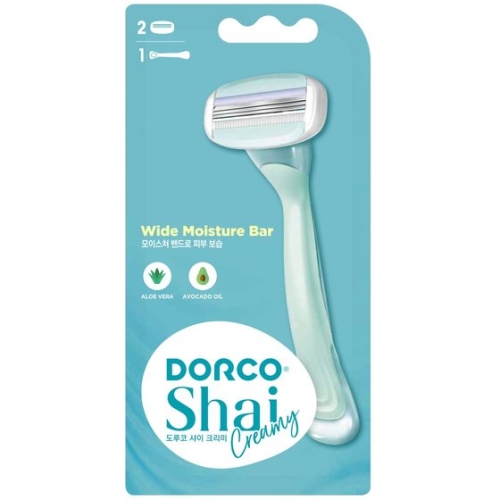 도루코 샤이 크리미 (면도기2개+날2개)