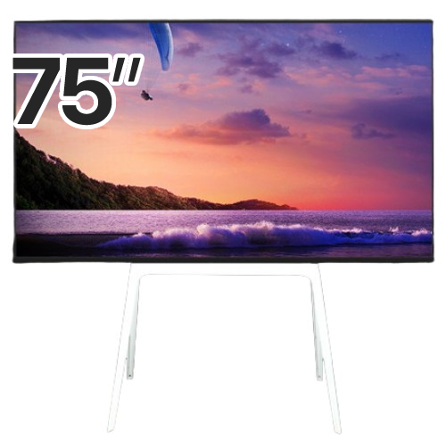 이스트라 쿠카 144Hz AI 75 미니LED 퀀텀 사운드 구글TV (이스트라 이젤형 스탠드 C타입)