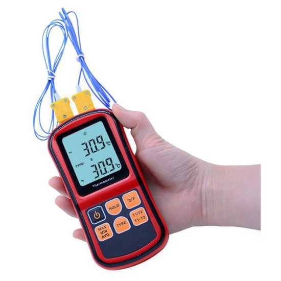 야토 2채널 디지털 온도계 GM-1312