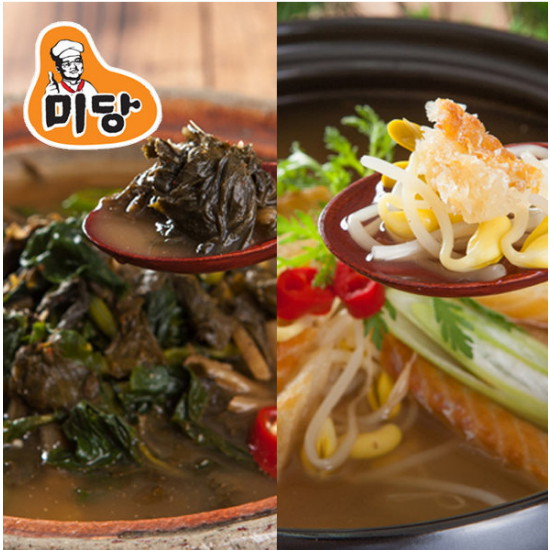미당 시래기 된장국 500g x 5개+황태탕 500g x 5개 (1개)_이미지