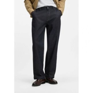 보스 BOSS C-아이언클래드 스트레이트 레그 진 다크 블루 포어 7081296