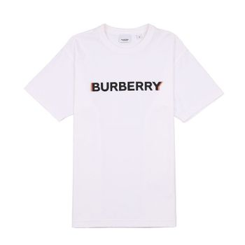 버버리 로고 아리아나 화이트 티셔츠 128929202