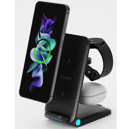 매들리 3in1 접이식 무선충전기