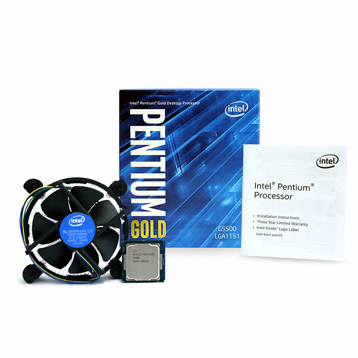 인텔 펜티엄 골드 G5500 (커피레이크) (정품)_이미지