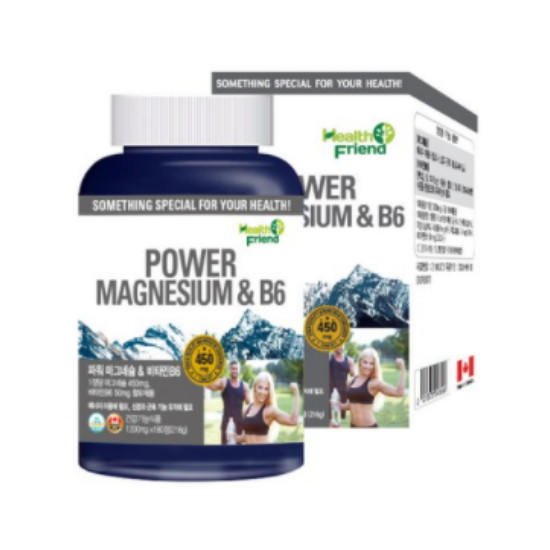 헬스프랜드 파워 마그네슘 앤 B6 180정 (1개)_이미지