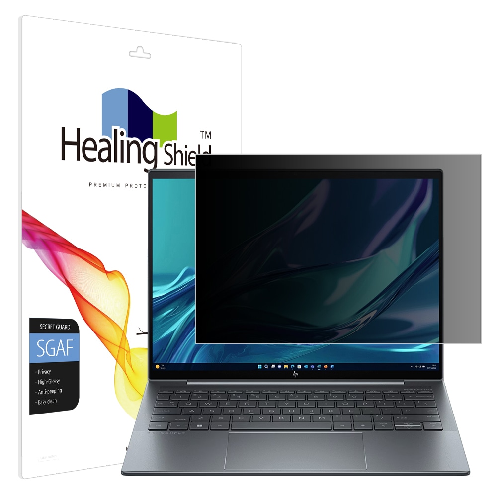 HP 엘리트 드래곤플라이 G4 프라이버시 고광택 사생활 보호필름