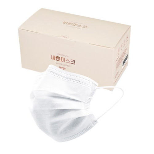 씨투클로버 고르고 바른마스크 대형 (200매)_이미지