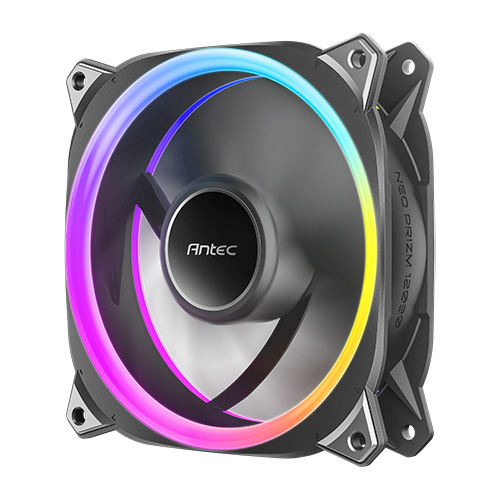 Antec Neo PRIZM T3 120 PWM ARGB (벌크, 블랙)_이미지