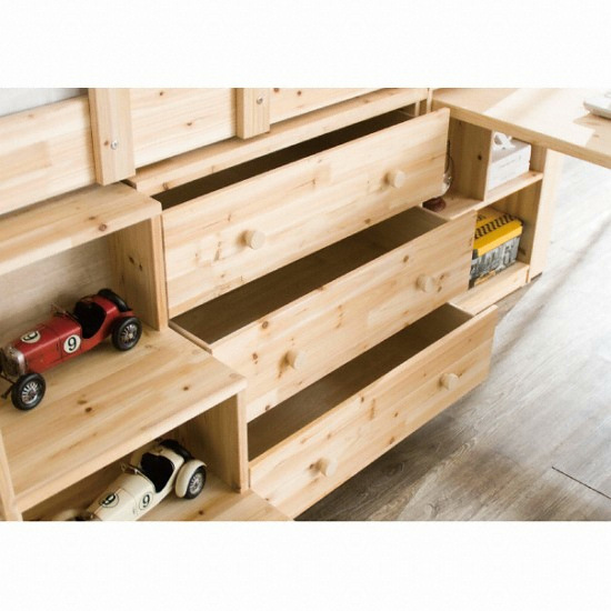 모자가구 코코 분리형 벙커침대 (매트별도)_이미지