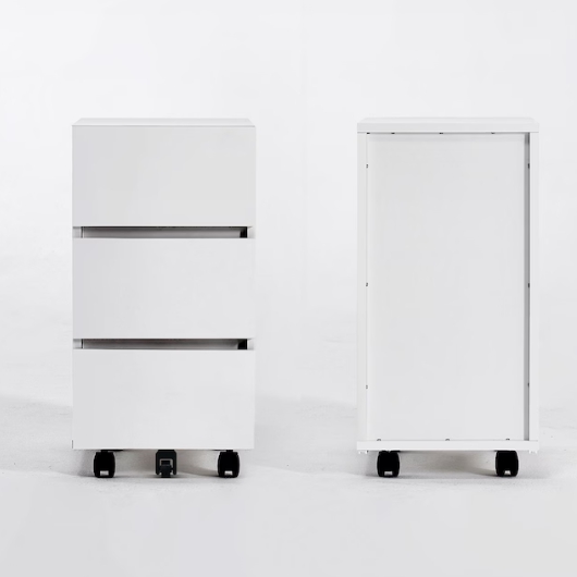 필웰 E0자재 HM2058 <b>3단</b> 책상<b>서랍장</b> 300