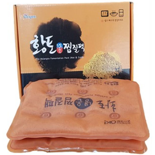황토 냉온 찜질팩 소