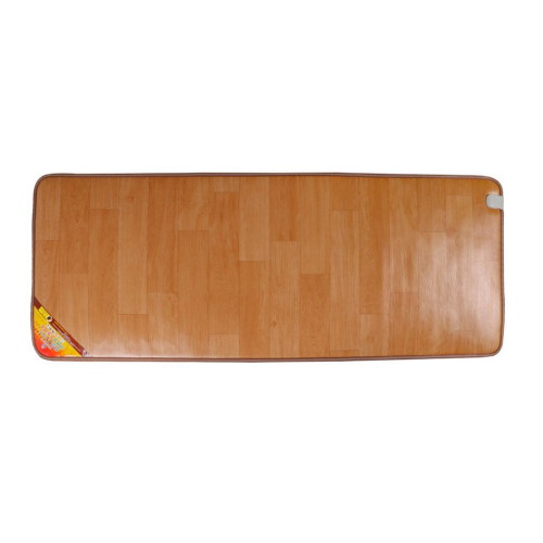 한일의료기 황토 우드 마루무늬 카페트매트 (미니, 70x183cm)_이미지