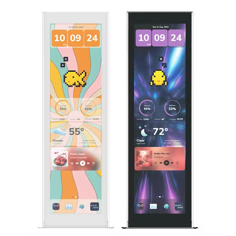 HYTE Y70 Touch Infinite Display Upgrade (피치 블랙)_이미지