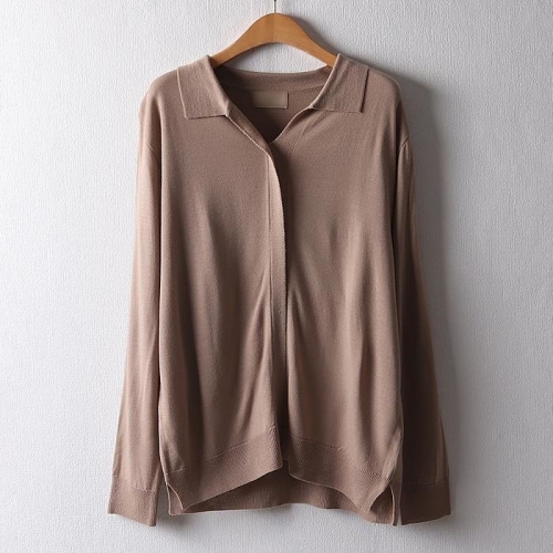 아이우먼 마르스오픈카라니트 RMB962M409 빅사이즈