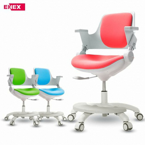 에넥스 ENNEE 위니 학생용의자 고정형 (패브릭좌판+발받침)_이미지