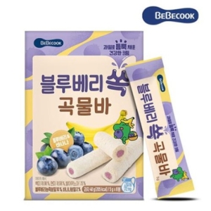 베베쿡 블루베리 쏙 곡물바 40g (2개)_이미지