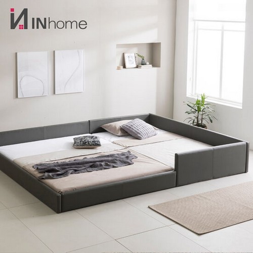 인홈 라온 슬림형 저상형 패밀리침대 SS+SS (매트별도)